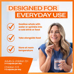 Bio-Kult Everyday Multi-Strain Formulation 120 Capsules - Probiotic Supplement for Digestive System and Gut Health Support - Pack of 1 - Damaged Box - BBE 11/2026