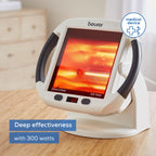 Beurer IL50 Infrared Heat Lamp 300W Medical Device for Muscle Pain Relief and Cold Treatment with UV Blocker and Adjustable Timer - Very Good