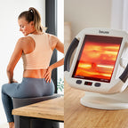 Beurer IL50 Infrared Heat Lamp 300W Medical Device for Muscle Pain Relief and Cold Treatment with UV Blocker and Adjustable Timer - Very Good