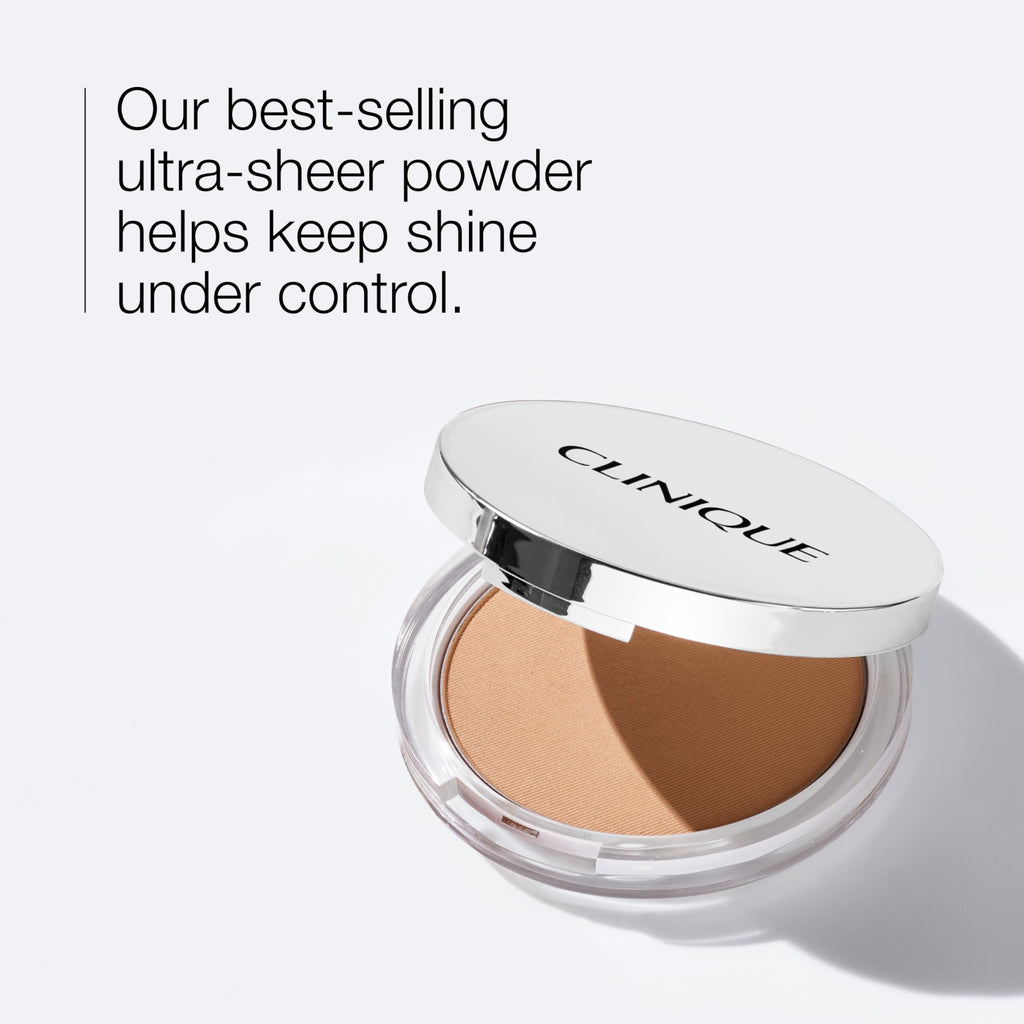 Clinique Stay-Matte Sheer Pressed Powder For Oily Skin Types | Matte Finish + Minimises Shine