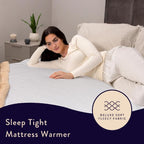 Dreamland Sleep Tight Heated Underblanket Double 150 x 120cm Electric Blanket with 6 Heat Settings Timer and Auto Shut Off Machine Washable - Damaged Box