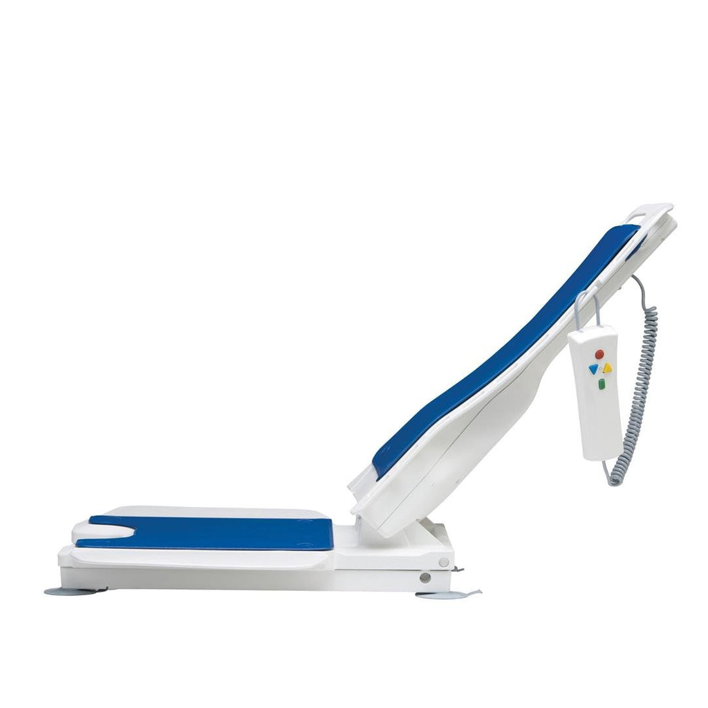 Drive DeVilbiss Bellavita Lightweight Reclining Bath Lift with White Covers Ergonomic Electric Bathtub Seat for Elderly and Disabled - Very Good