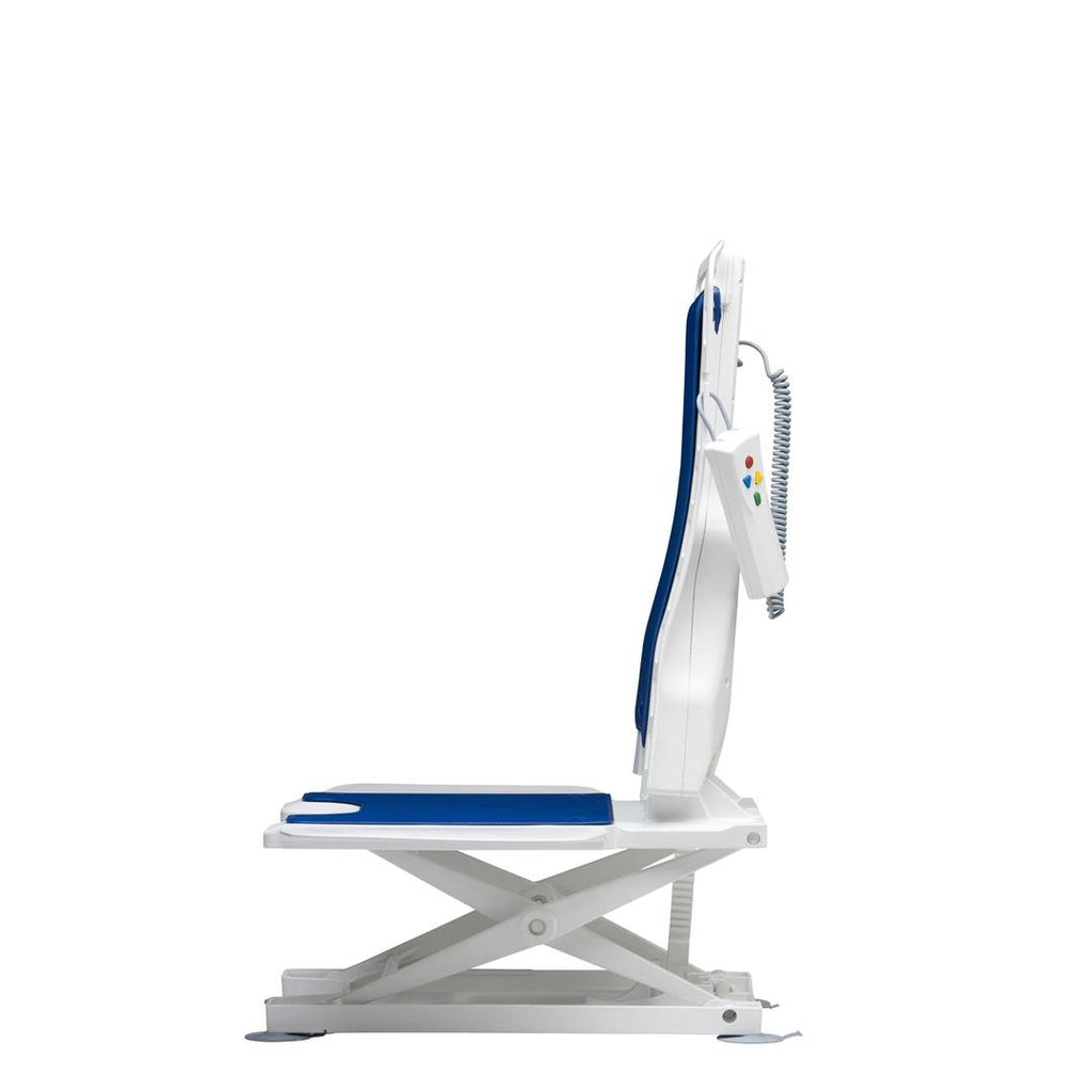 Drive DeVilbiss Bellavita Lightweight Reclining Bath Lift with White Covers Ergonomic Electric Bathtub Seat for Elderly and Disabled - Very Good