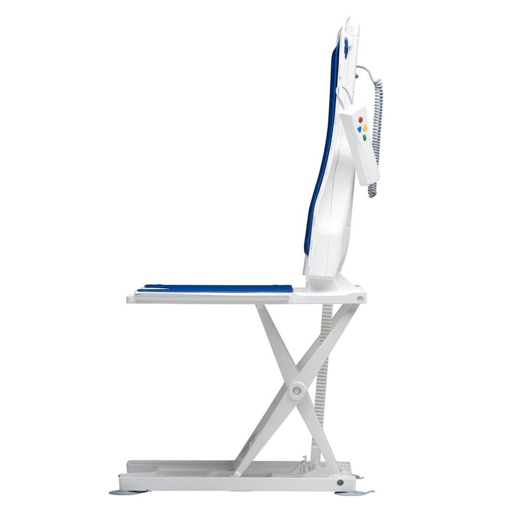 Drive DeVilbiss Bellavita Lightweight Reclining Bath Lift with White Covers Ergonomic Electric Bathtub Seat for Elderly and Disabled - Very Good