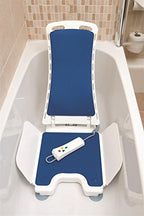 Drive DeVilbiss Bellavita Lightweight Reclining Bath Lift with White Covers Ergonomic Electric Bathtub Seat for Elderly and Disabled - Very Good