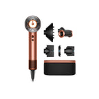 Dyson Supersonic Nural Hair Dryer Vinca Blue and Topaz Intelligent Sensors Scalp Protect Mode Professional Ionic Blow Dryer with Attachments - Damaged Box