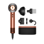 Dyson Supersonic Nural Hair Dryer Vinca Blue and Topaz Intelligent Sensors Scalp Protect Mode Professional Ionic Blow Dryer with Attachments - Damaged Box
