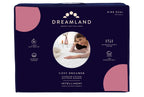 Dreamland Cosy Dreamer Electric Underblanket King Size Italian Cotton Heated Mattress Protector with Intelliheat 6 Settings and Auto Shut
