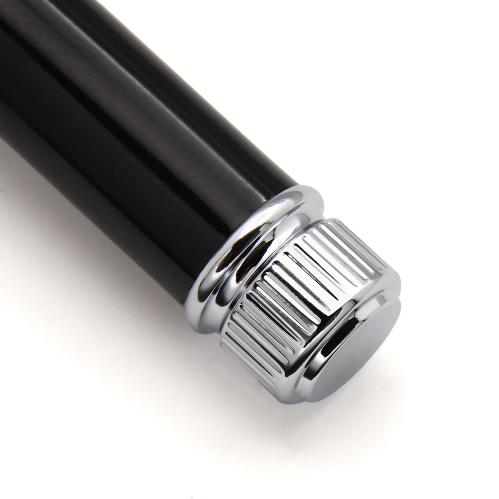 Edwin Jagger DE86 Classic Double Edge Safety Razor Imitation Ebony Black Handle Eco-Friendly Reusable Shaving Razor for Men and Women - Like New