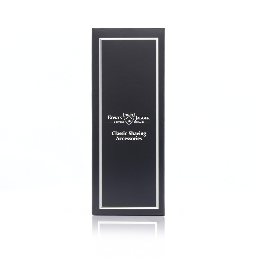 Edwin Jagger DE86 Classic Double Edge Safety Razor Imitation Ebony Black Handle Eco-Friendly Reusable Shaving Razor for Men and Women - Like New