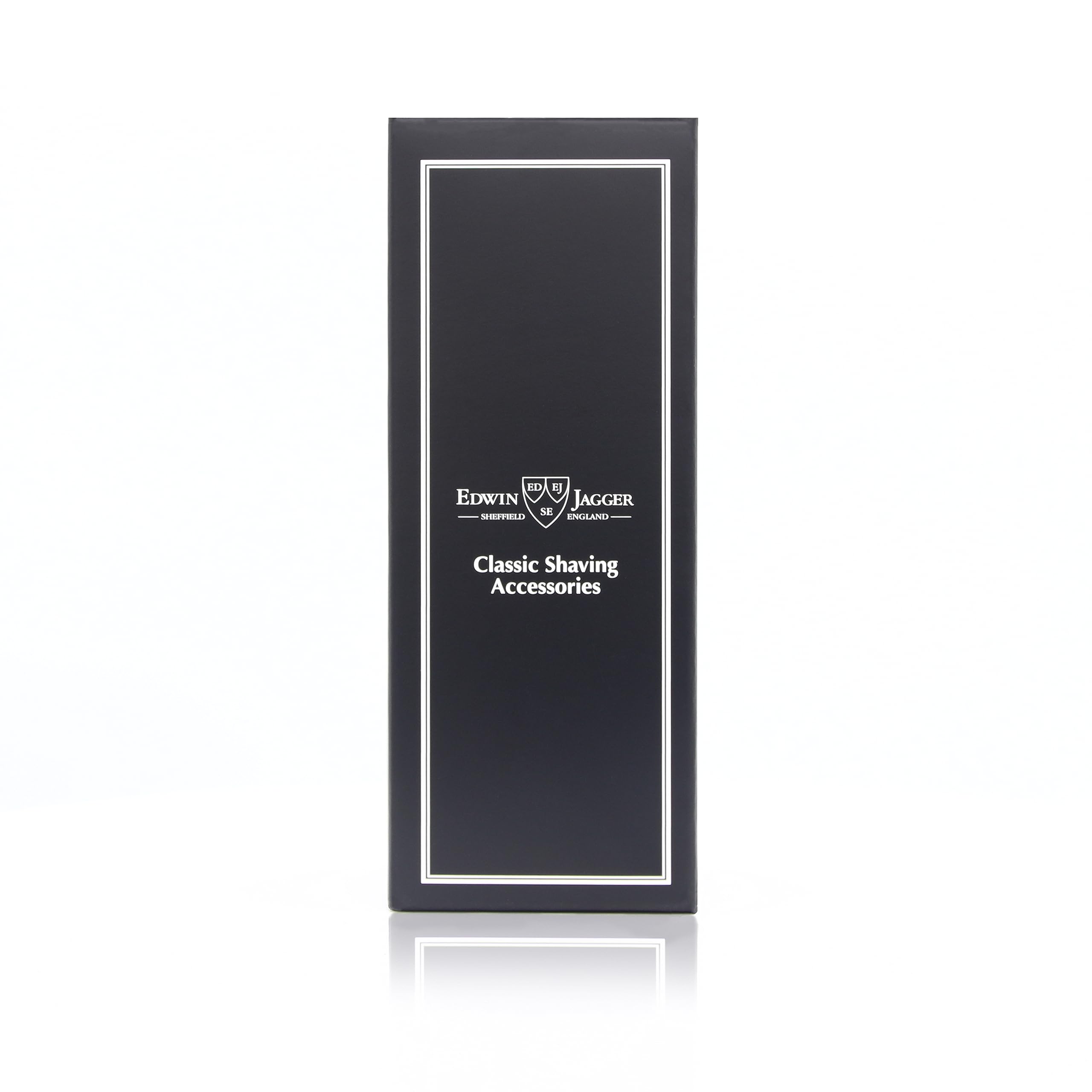 Edwin Jagger DE86 Classic Double Edge Safety Razor Imitation Ebony Black Handle Eco-Friendly Reusable Shaving Razor for Men and Women - Like New