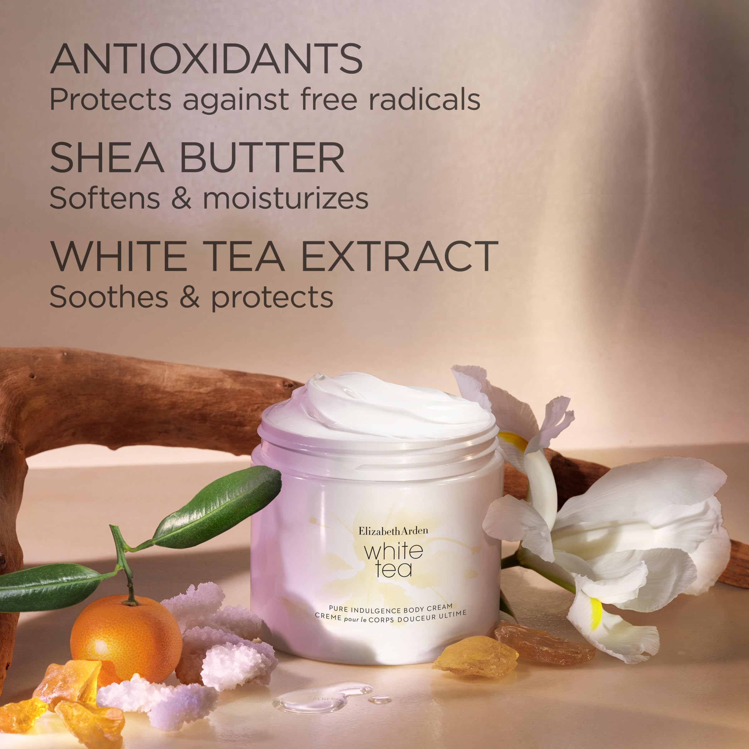 Elizabeth Arden White Tea Body Cream, 400 ml, A0106576