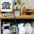 Ecover All-In-One Dishwasher Tablets Mandarin and Lemongrass 45 Pack Eco Friendly Dishwashing Tabs with Salt and Rinse Aid Action