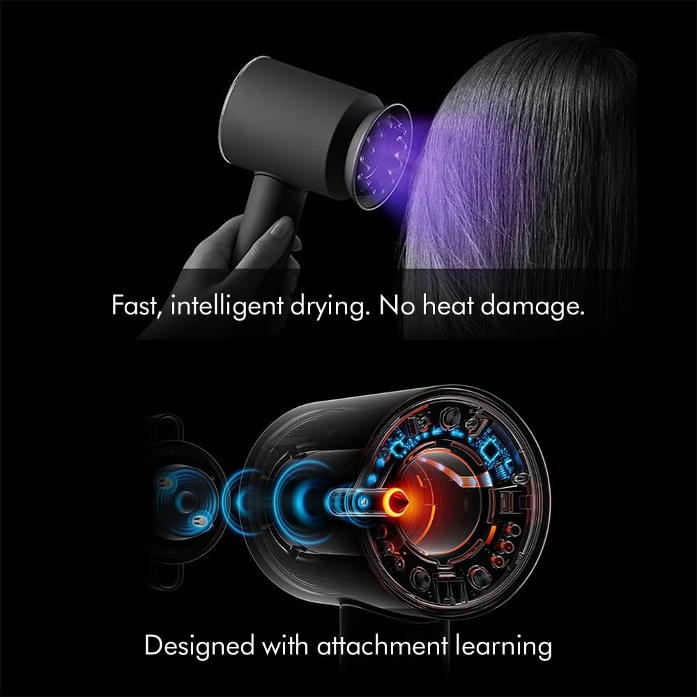 Dyson Supersonic Nural Hair Dryer with Intelligent Sensors and Scalp Protect Mode - Professional Ionic Blow Dryer - B0FPXJP814 - Damaged Box