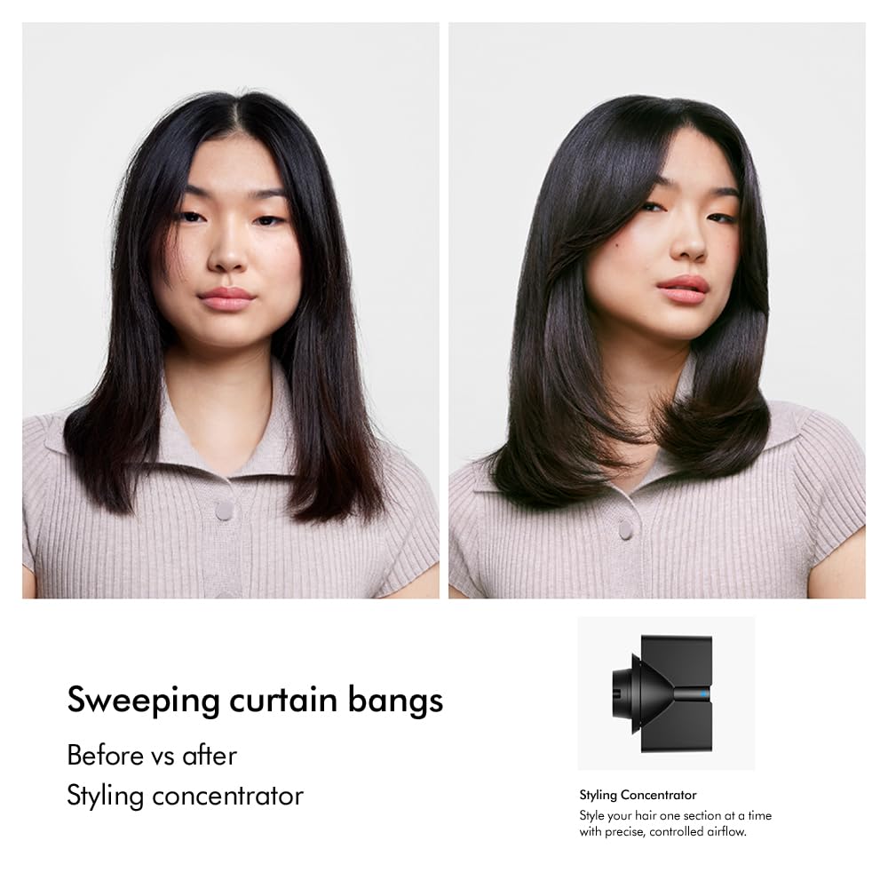 Dyson Supersonic Nural Hair Dryer with Intelligent Sensors and Scalp Protect Mode - Professional Ionic Blow Dryer - B0FPXJP814 - Damaged Box