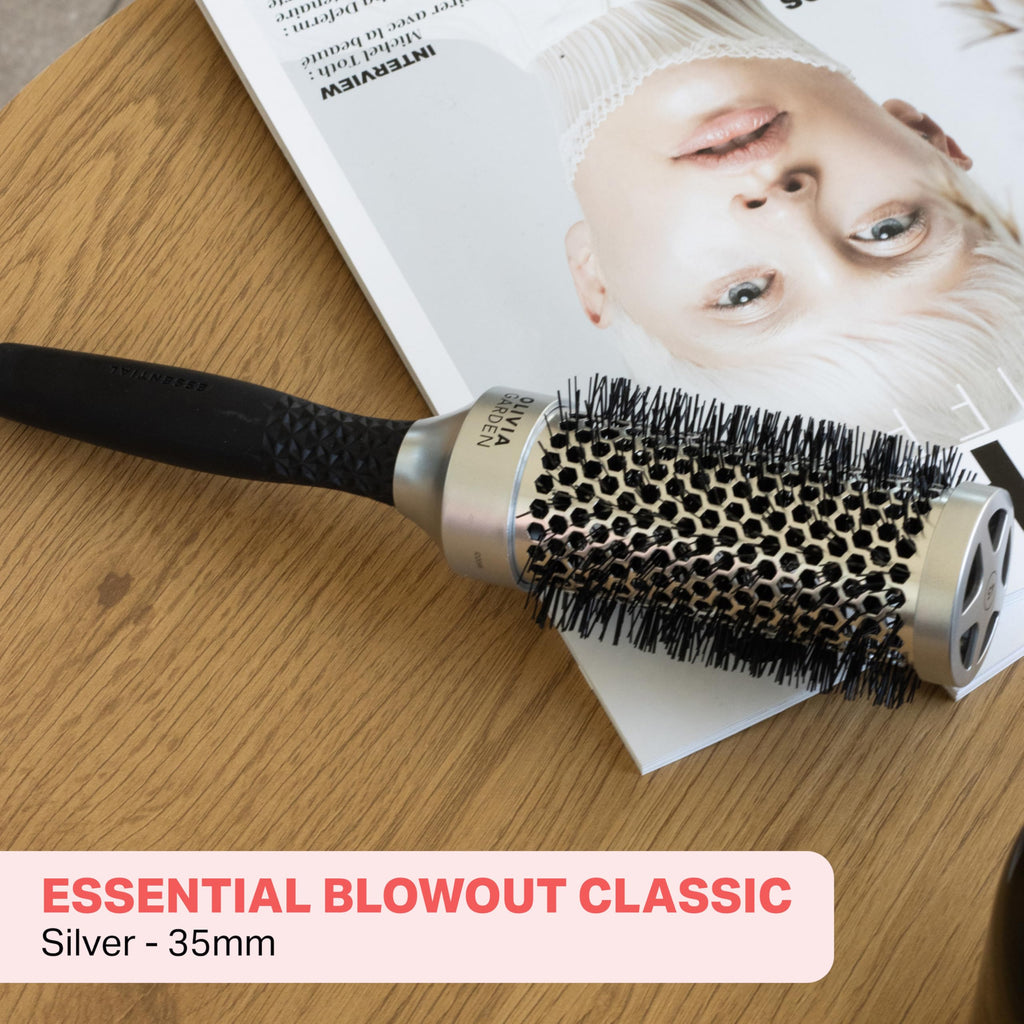 Essential Blowout Classic - Silver - 35 - Fast Drying, Anti-Static, Volume on Medium Hair