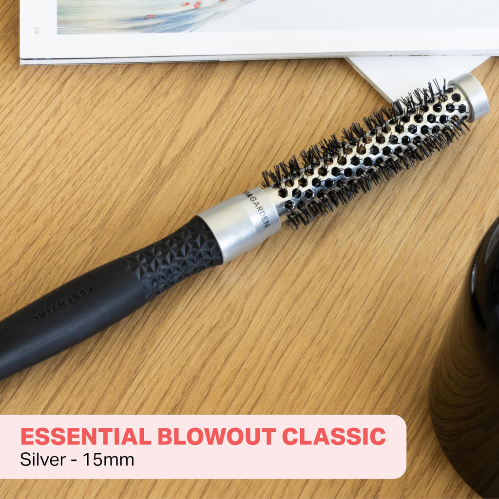 Essential Blowout Classic - Silver - 15 - Fast Drying, Anti-Static, Volume on Short Hair