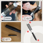 Essential Blowout Classic - Silver - 25 - Fast Drying, Anti-Static, Volume on Short to Medium Hair