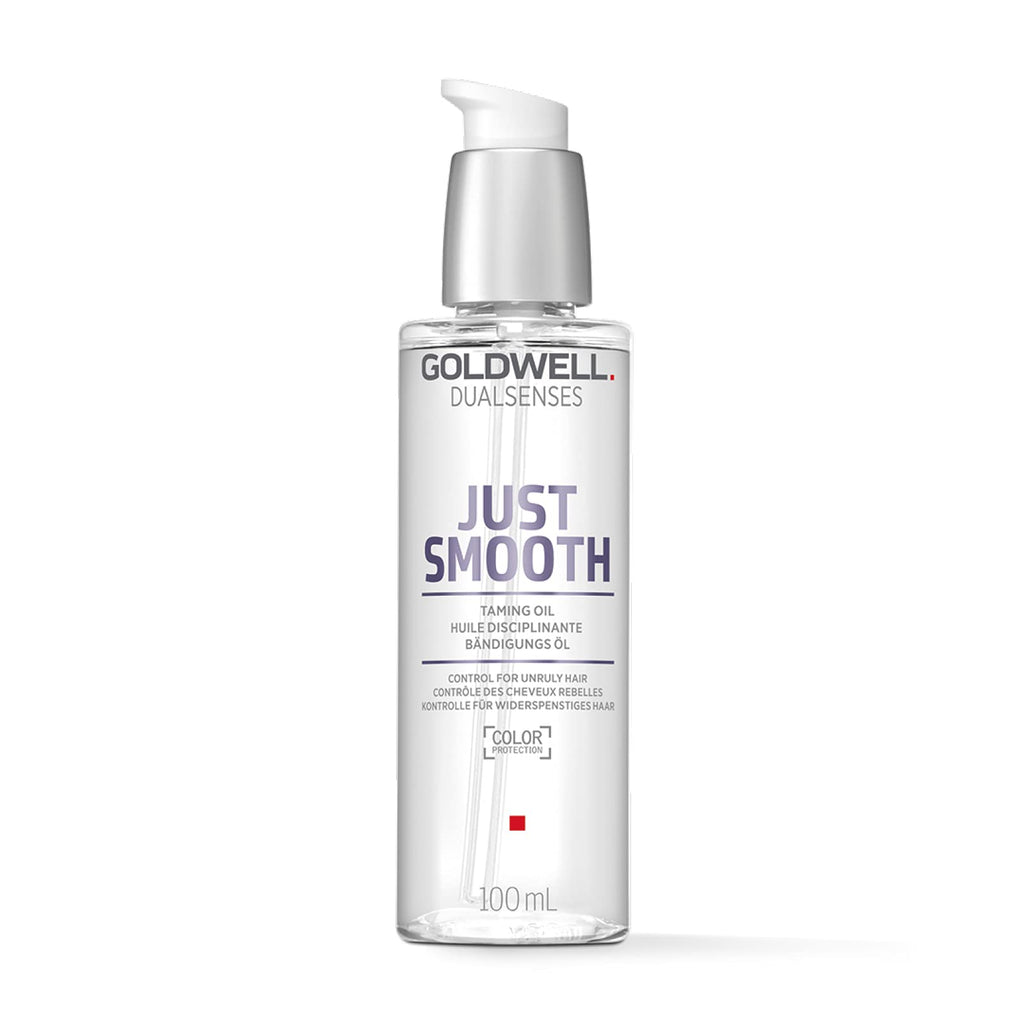 Goldwell Dualsenses Just Smooth Taming Oil, For Unruly & Frizzy Hair, Anti-Humidity Effect, 100ml