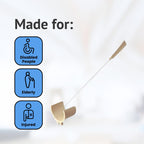 Homecraft Brevetti Stocking and Sock Aid Dressing Assist Device for Elderly and Disabled Easy Pull On Hosiery Aid White and Blue - Very Good