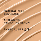 IT Cosmetics CC+ Cream SPF 50+ Full-Coverage CC Foundation, Hydrating Skincare, With Hyaluronic Acid, Niacinamide & Vitamin E for a Radiant Finish, Your Skin But Better, Shade: Tan Warm, 32ml