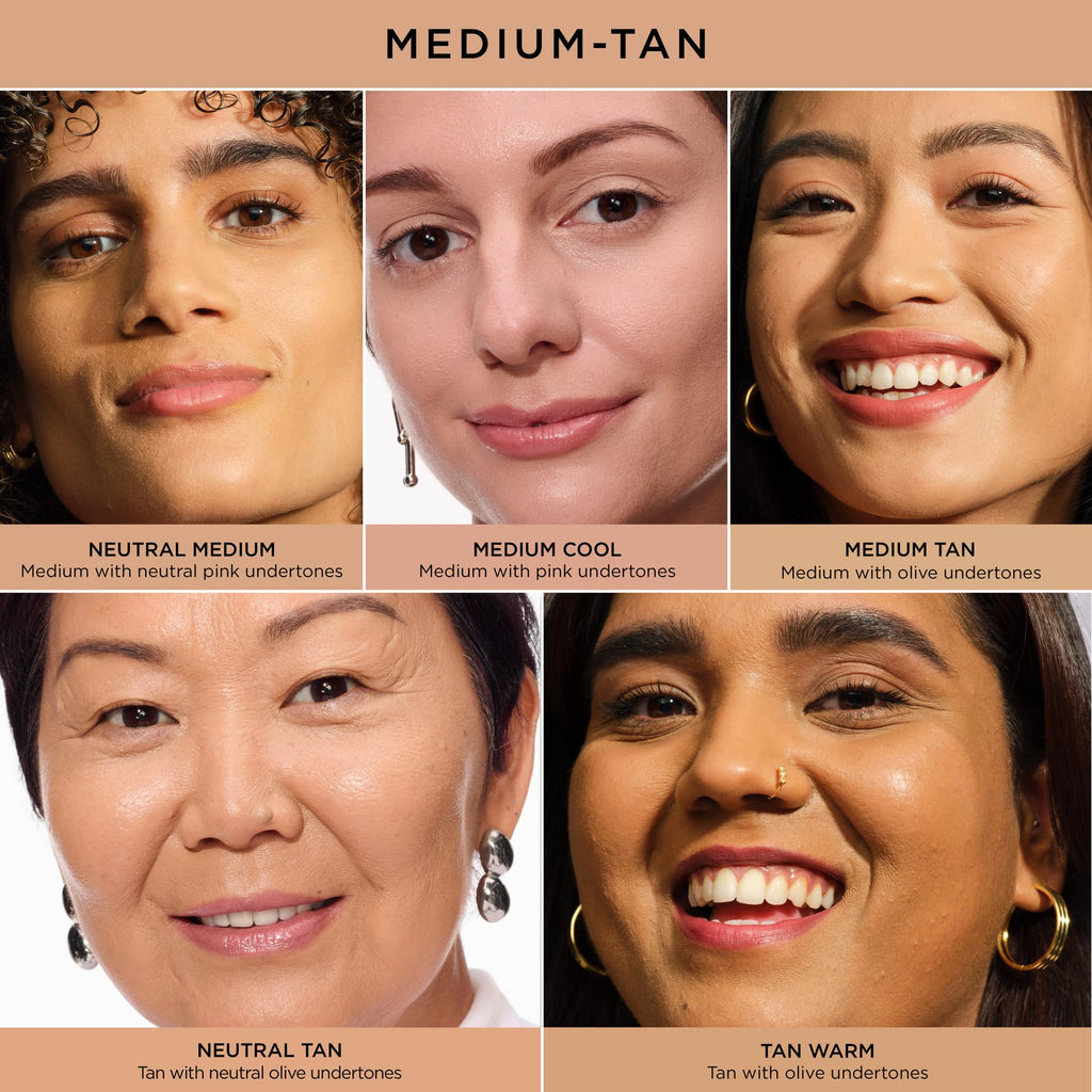 IT Cosmetics CC+ Cream SPF 50+ Full-Coverage CC Foundation, Hydrating Skincare, With Hyaluronic Acid, Niacinamide & Vitamin E for a Radiant Finish, Your Skin But Better, Shade: Tan Warm, 32ml