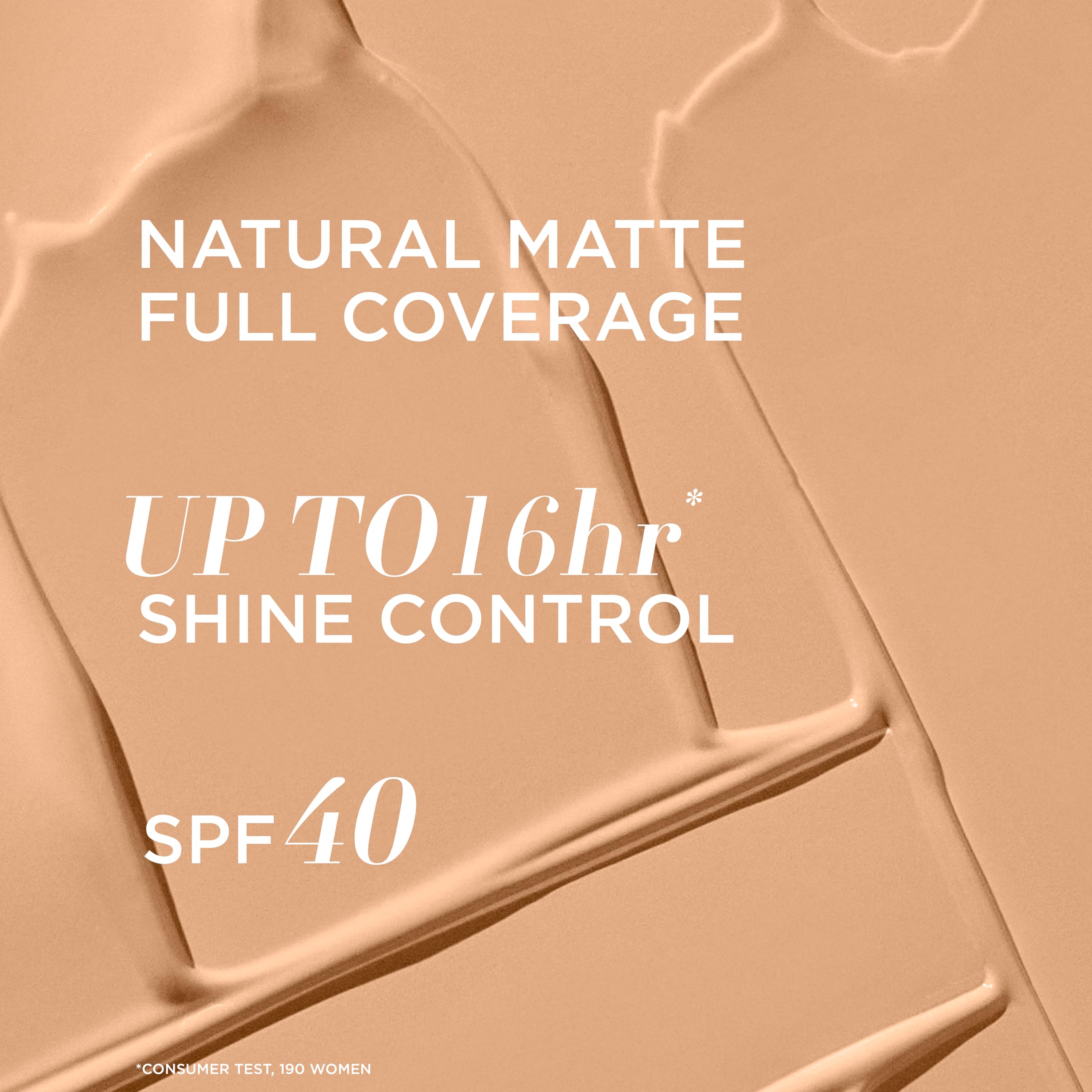 IT Cosmetics Full Coverage Foundation, Natural Matte, Made with Hyaluronic Acid, SPF 40 Protection, Your Skin But Better CC+, Shade: Medium, 32ml - Damaged Box