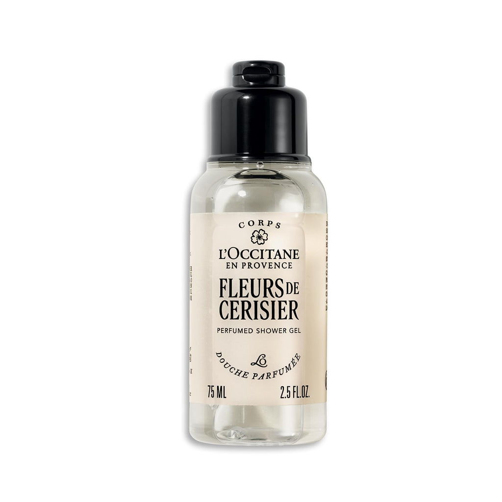 L'OCCITANE - Fleurs de Cerisier (Cherry Blossom) Shower Gel Refill - 500 ml - Fruity, floral and musky fragrance - Made in France