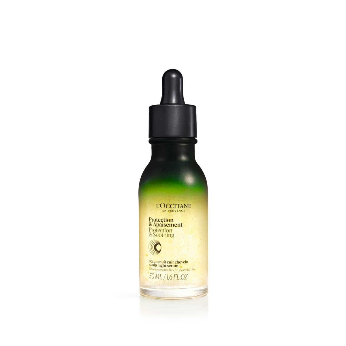 L'OCCITANE Scalp Night Serum 50ml, Leave-In Overnight Scalp Treatment for Stronger, Healthier Hair, With Essential Oils, Luxury & Clean Beauty Haircare for All Hair Types - Damaged Box