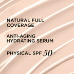 IT Cosmetics CC+ Cream SPF 50+ Full-Coverage CC Foundation, Hydrating Skincare, With Hyaluronic Acid, Niacinamide & Vitamin E for a Radiant Finish, Your Skin But Better, Shade: Fair Light, 32ml - Damaged Box