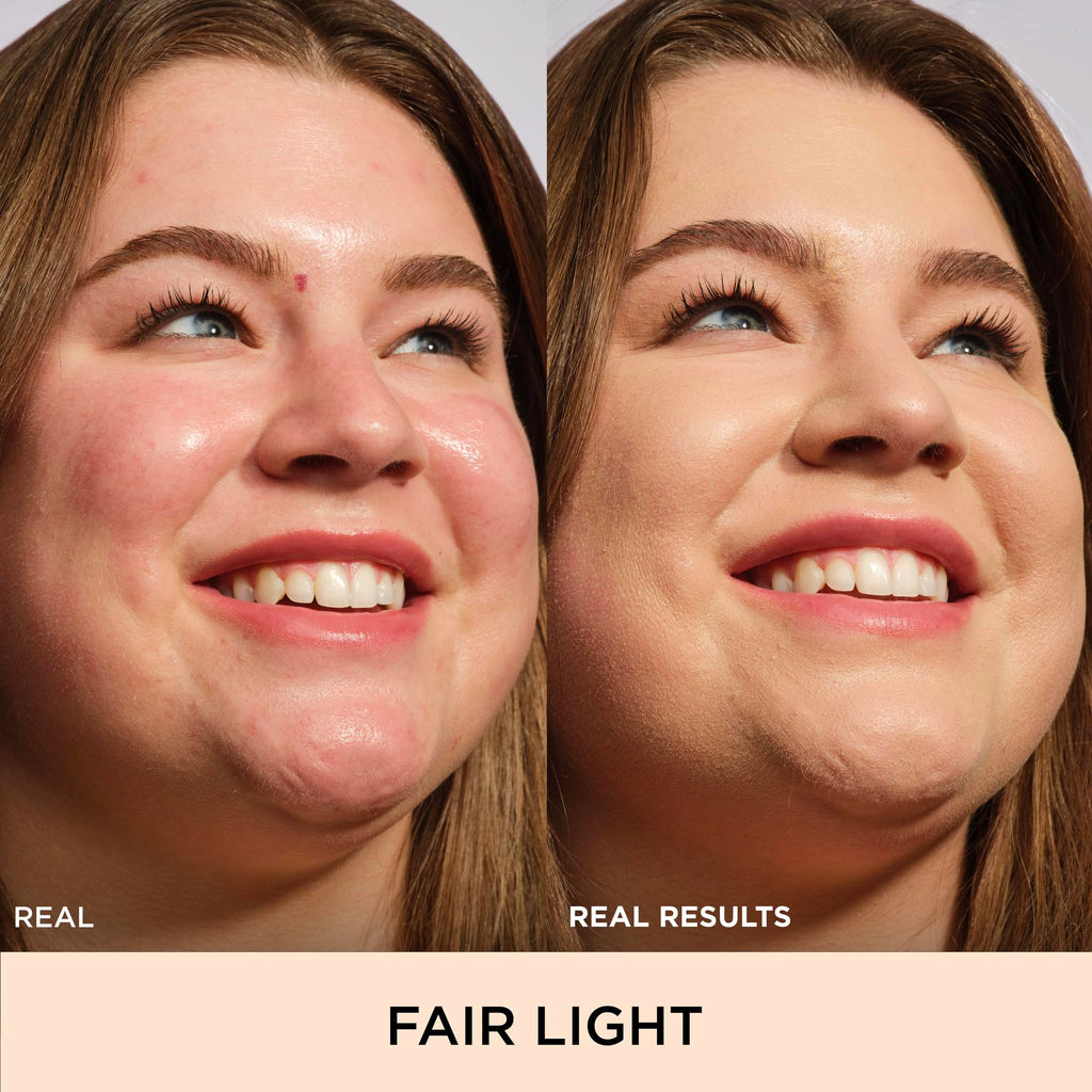 IT Cosmetics CC+ Cream SPF 50+ Full-Coverage CC Foundation, Hydrating Skincare, With Hyaluronic Acid, Niacinamide & Vitamin E for a Radiant Finish, Your Skin But Better, Shade: Fair Light, 32ml - Damaged Box