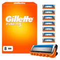 Gillette Fusion5 Men's Razor Blades Pack of 8 Refills - 5 Anti-Friction Blade Replacement Cartridges with Precision Trimmer - Bulk Pack