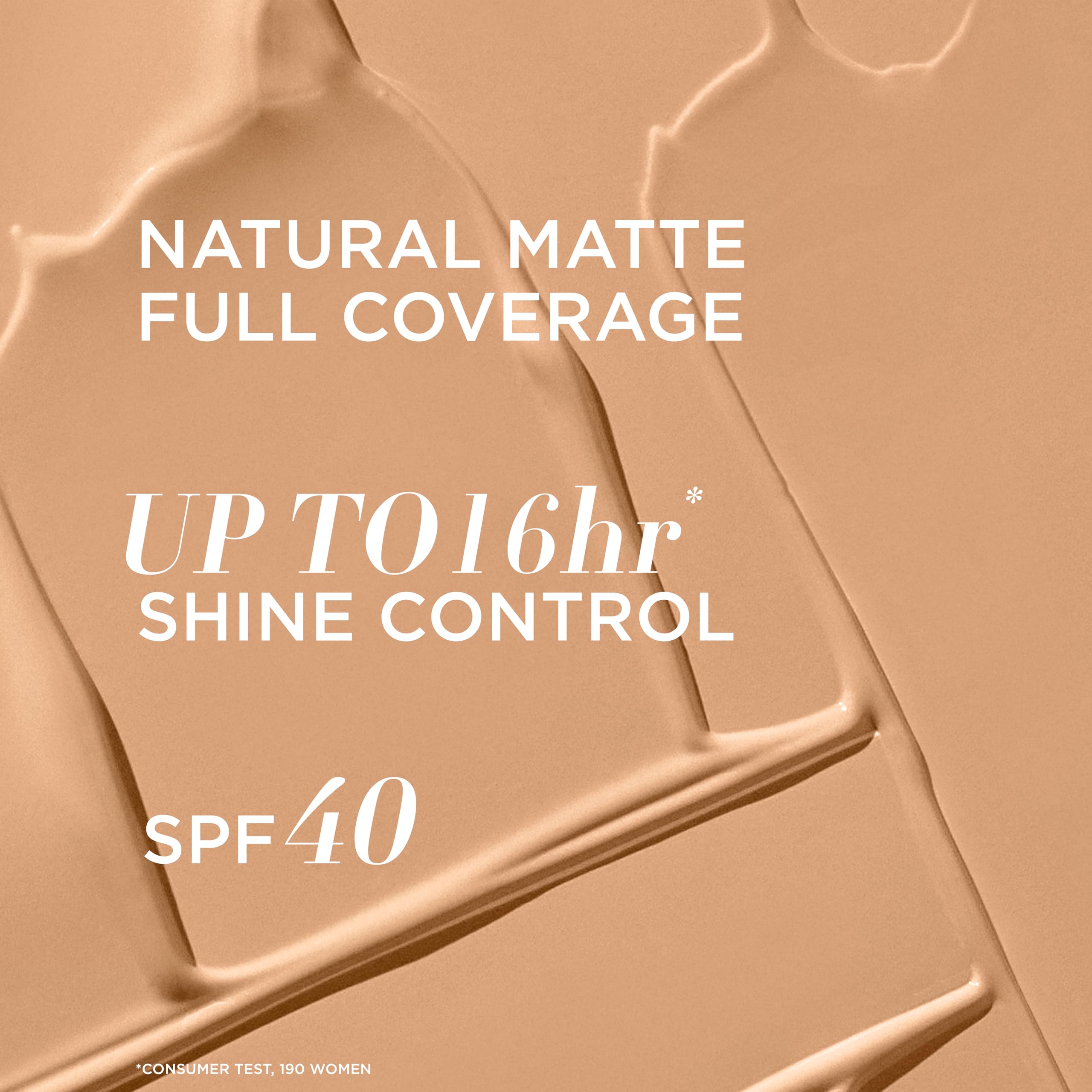 IT Cosmetics Full Coverage Foundation, Natural Matte, Made with Hyaluronic Acid, SPF 40 Protection, Your Skin But Better CC+, Shade: Neutral Tan, 32ml