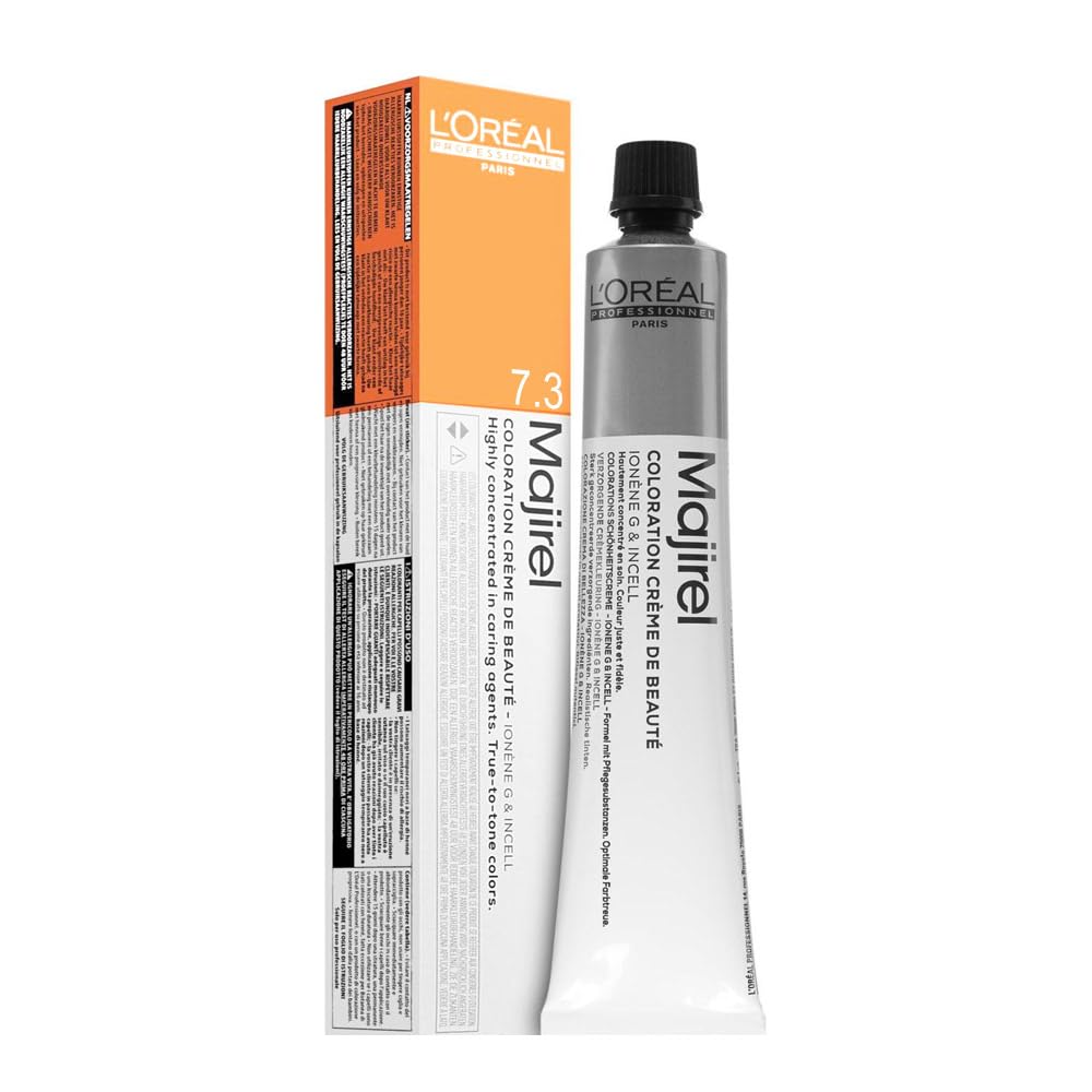 L'OREAL MAJIREL Shade 7.44 Deep Copper Blonde 50ml, 0000003549 - Damaged Box