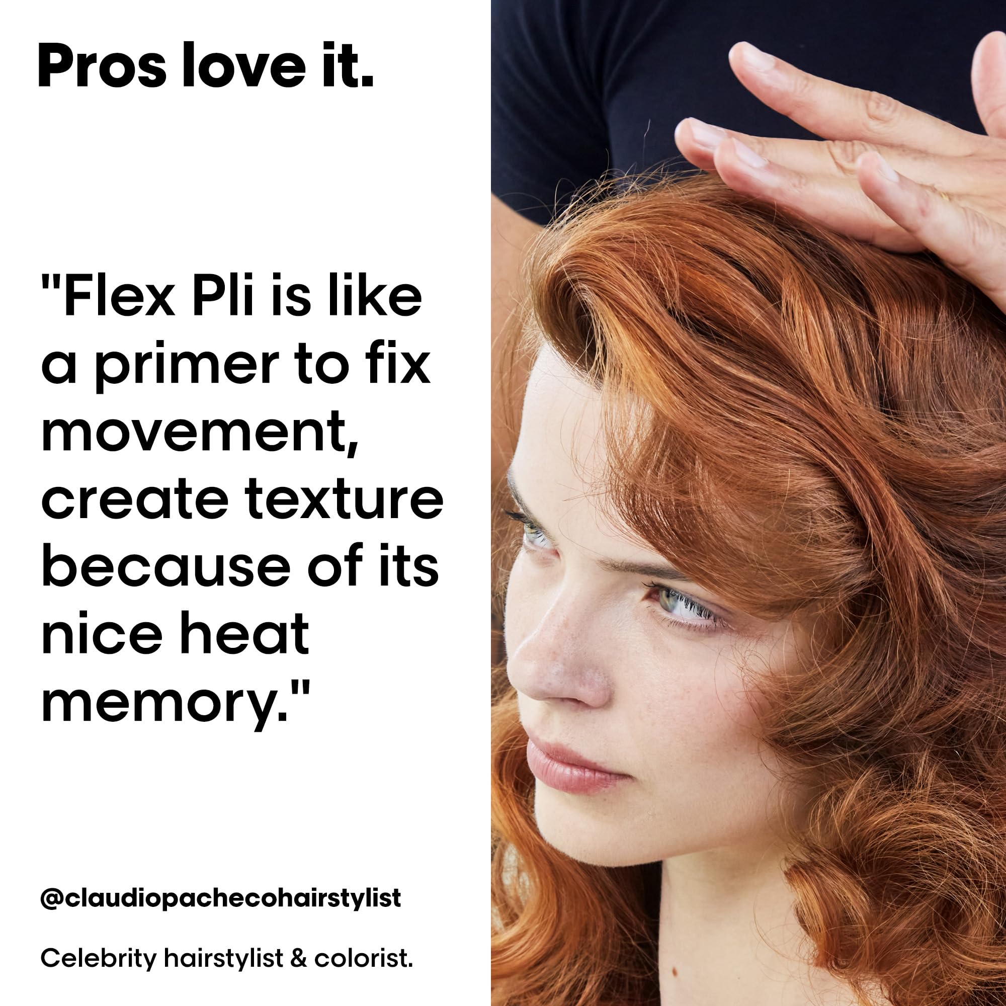 L'Or'eal Professionnel Tecni.ART Flex Pli Hair Styling Spray, Thermo Modelling, Volumising, 190ml - Damaged Box