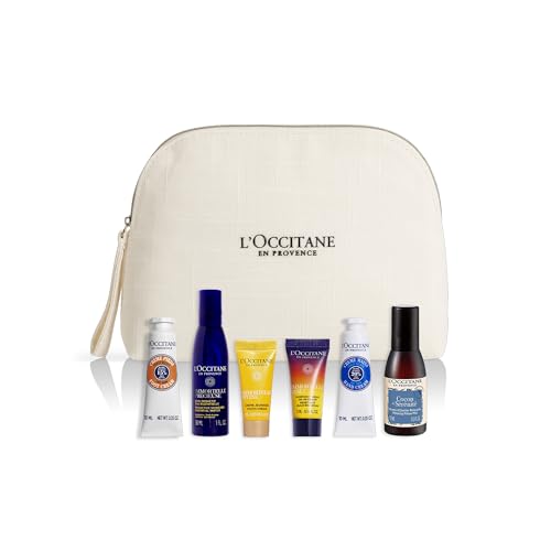L'OCCITANE Voyage en Provence Travel Collection, Premium & Clean Beauty Bath & Body Gift Set for All Skin Types - Damaged Box