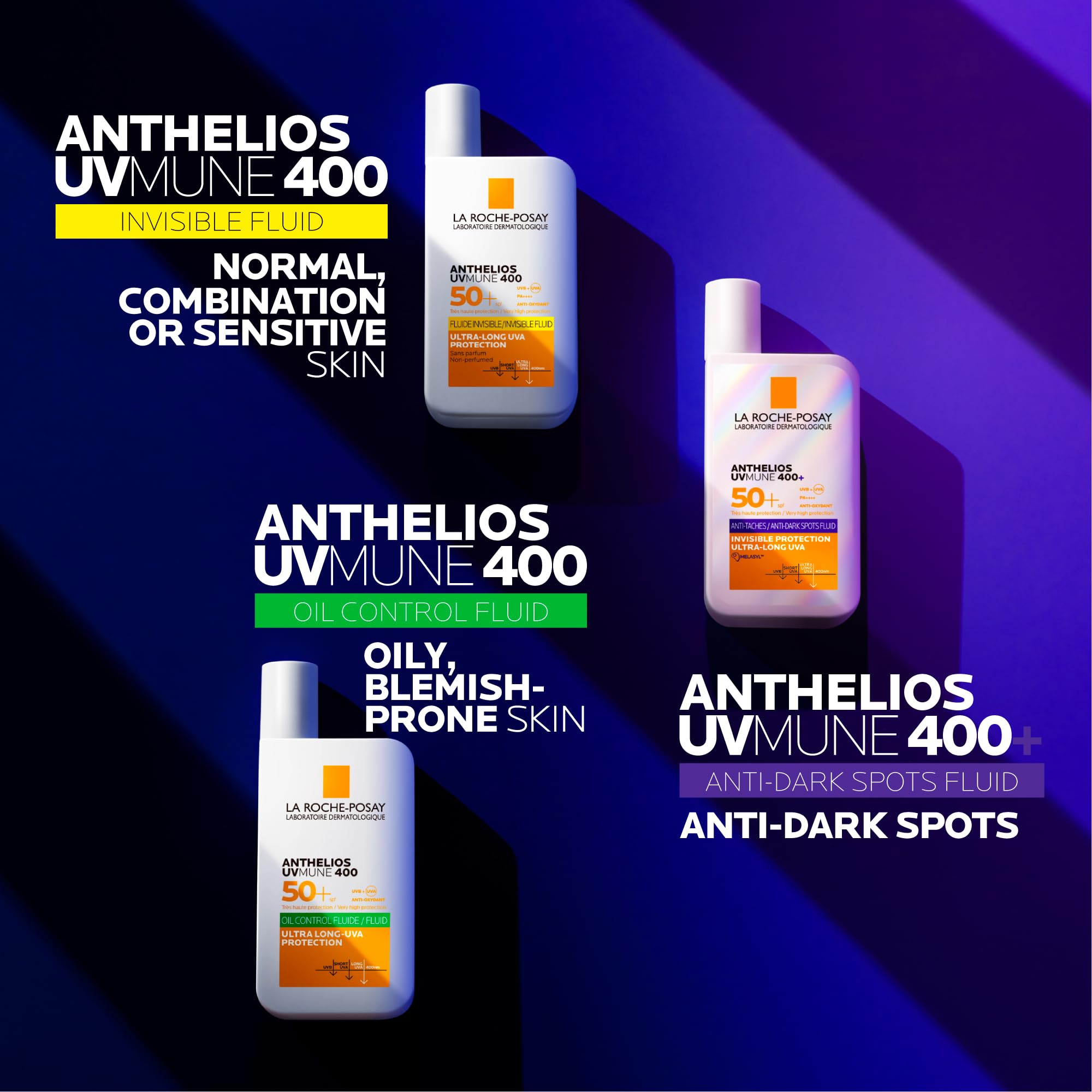 La Roche-Posay Anthelios Anti-Dark Spots Fluid SPF50+ Sunscreen