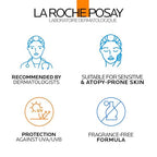 La Roche-Posay Anthelios Hydrating Body Lotion SPF50+, Broad-Spectrum Sunscreen, UVB and UVA Protection, Lightweight Non-Greasy Formula, Suitable for Sensitive Dry skin, 250ml