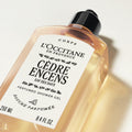 L'OCCITANE - C`edre Encens (formerly Baux) Shower Gel - 250 ml - Spicy, woody and ambered fragrance - Made in France - Damaged Box