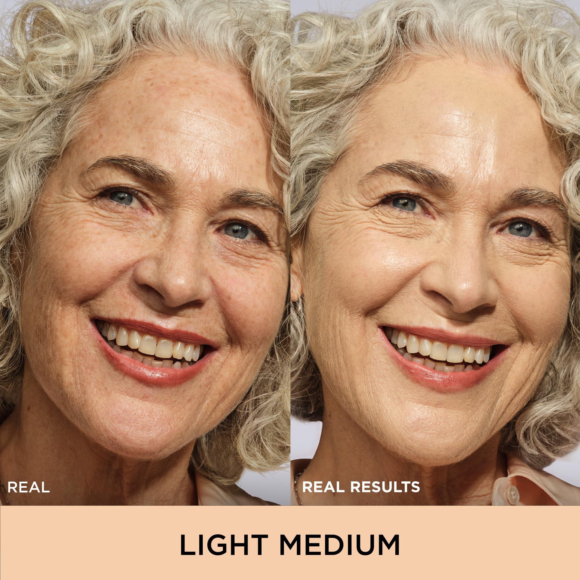 IT Cosmetics CC+ Cream SPF 50+ Full-Coverage CC Foundation, Hydrating Skincare, With Hyaluronic Acid, Niacinamide & Vitamin E for a Radiant Finish, Your Skin But Better, Shade: Light Medium, 32ml - Damaged Box