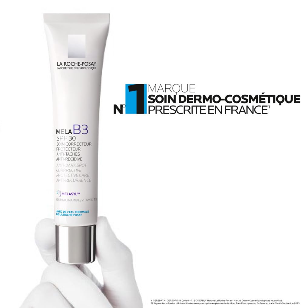 La Roche-Posay Mela B3 Moisturiser, Dark Spot Corrector, SPF30 40ML - Damaged Box