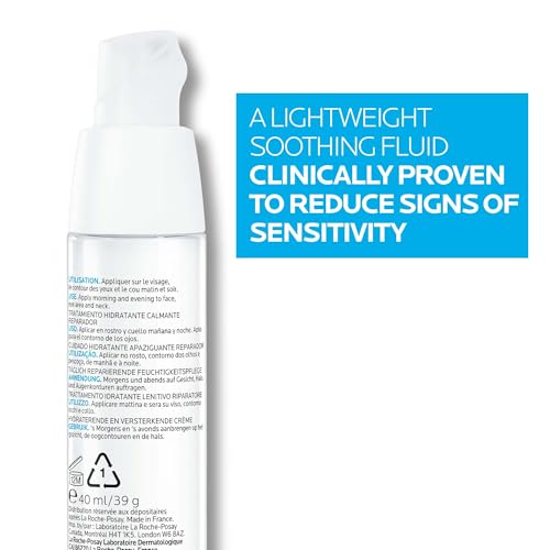 La Roche-Posay Toleriane Dermallergo Soothing Fluid Moisturiser For Sensitive Skin 40ml