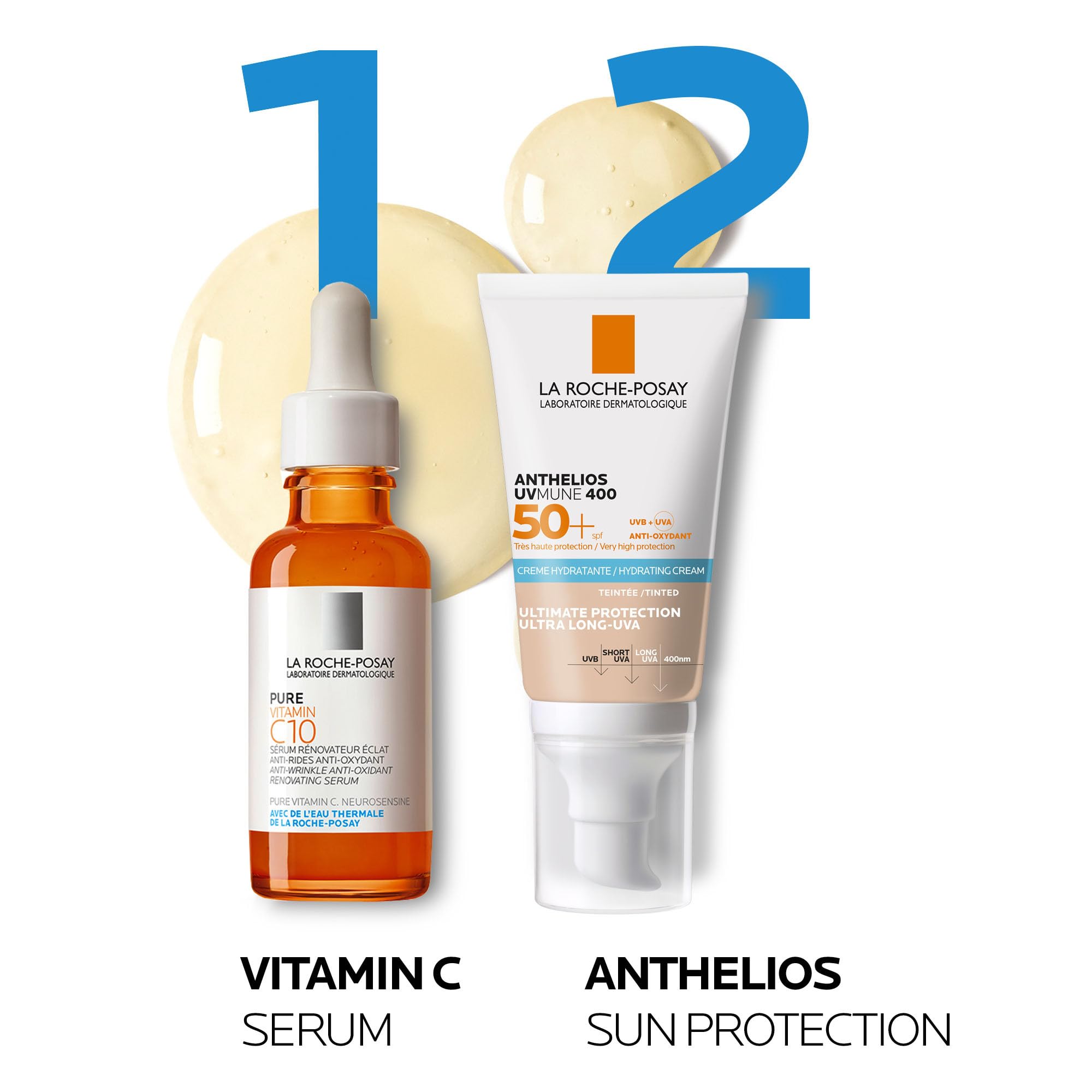 La Roche-Posay Anthelios UVMune 400 Hydrating Tinted Sun screen SPF50+ For Sensitive Skin 50ml - Damaged Box