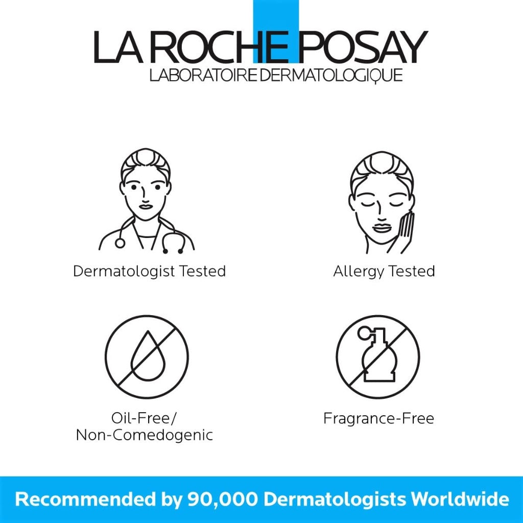La Roche Posay Effaclar Purifying Foaming Gel for oily sensitive skin 400ml - BBE 09/2028