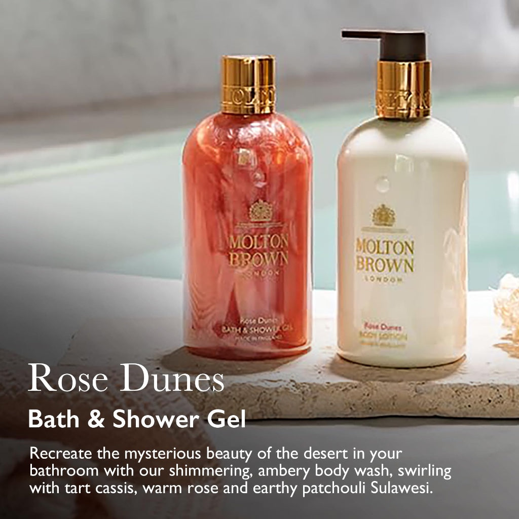 Molton Brown Rose Dunes Bath & Shower Gel 300 ml - Very Good