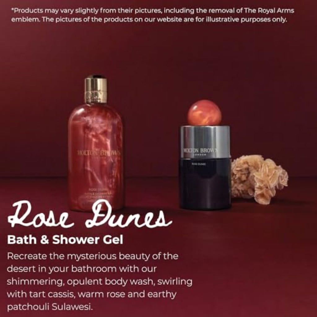 Molton Brown Rose Dunes Bath & Shower Gel 300 ml - Very Good