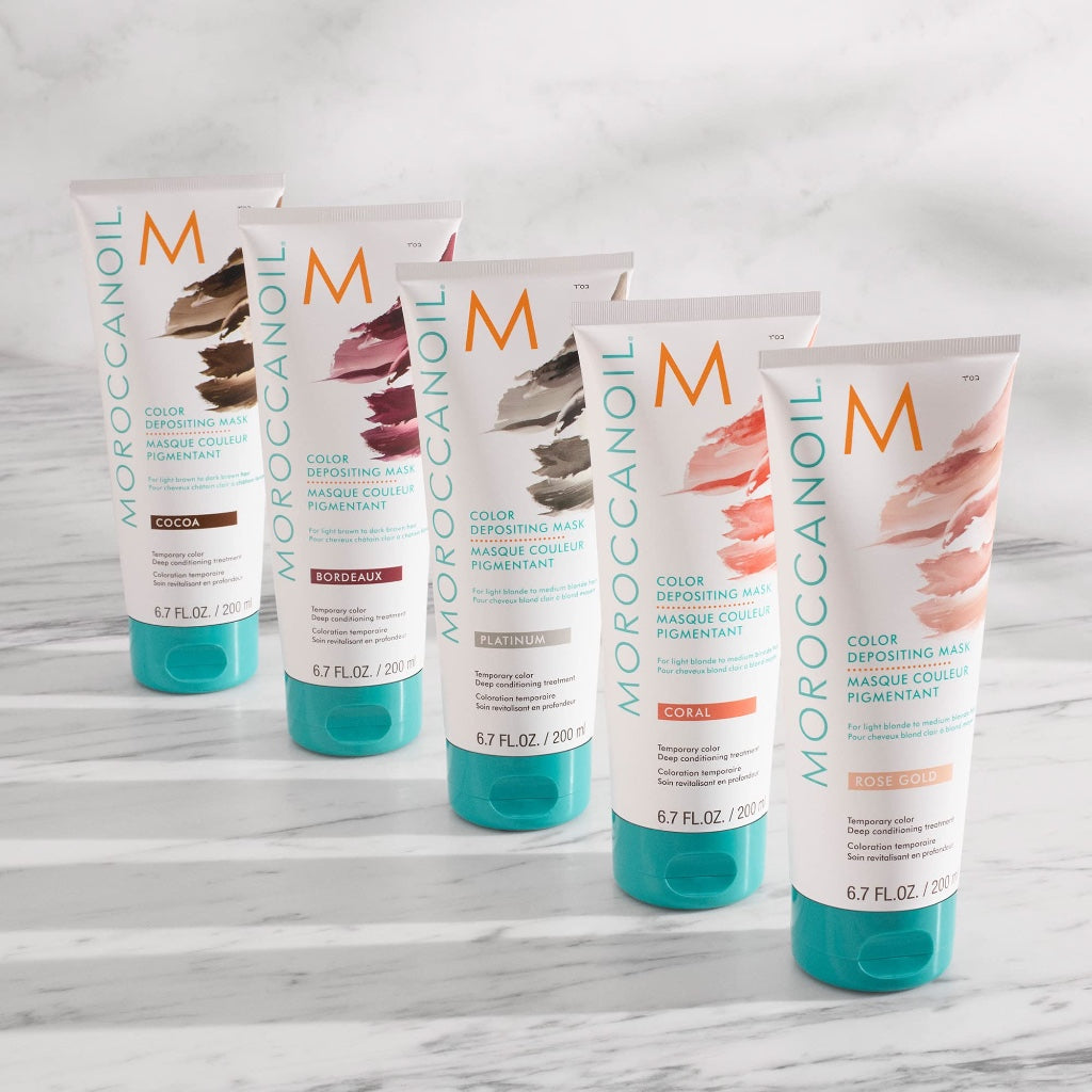 Moroccanoil Colour Depositing Mask Platinum, 200 ml