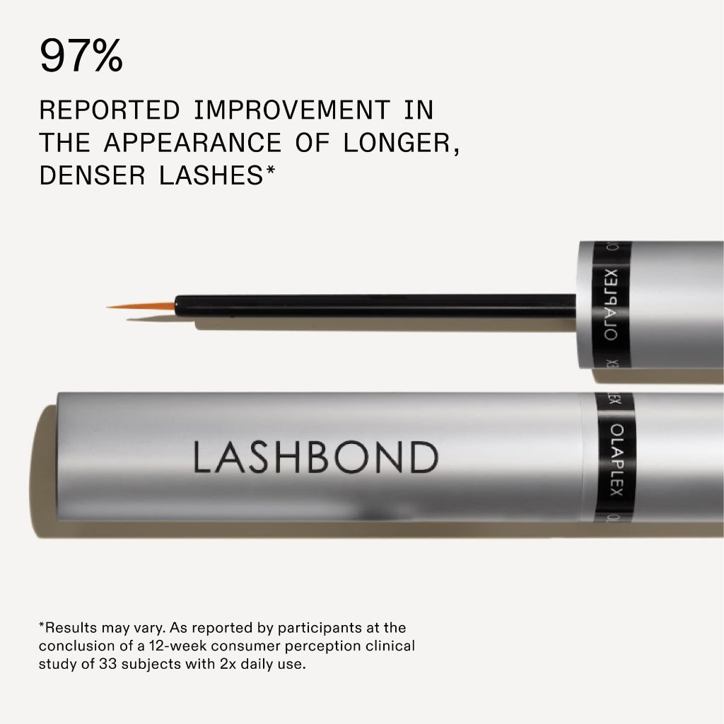 Olaplex Lashbond Building Serum: Clear Eyelash Enhancing Serum | Natural, Longer, Healthier, Thicker, Fuller-Looking Lashes | Daily Use, Results in Little as 2 Weeks, 4.5 mL / 0.15 Fl. Oz.