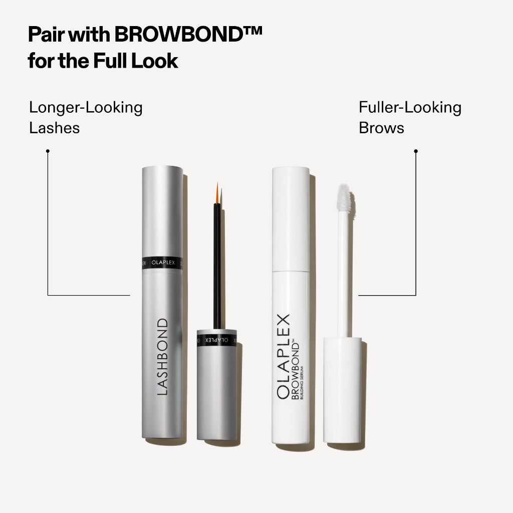 Olaplex Lashbond Building Serum: Clear Eyelash Enhancing Serum | Natural, Longer, Healthier, Thicker, Fuller-Looking Lashes | Daily Use, Results in Little as 2 Weeks, 4.5 mL / 0.15 Fl. Oz.