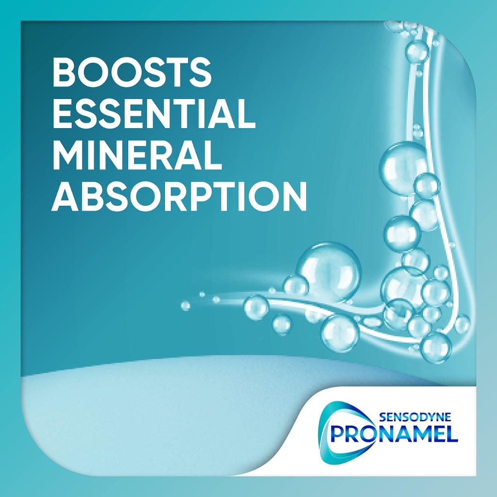 Sensodyne Pronamel Mineral Boost Enamel Repair Toothpaste Multipack Refreshing Peppermint 4 x 75ml Pack of 4 - BBE 11/2027